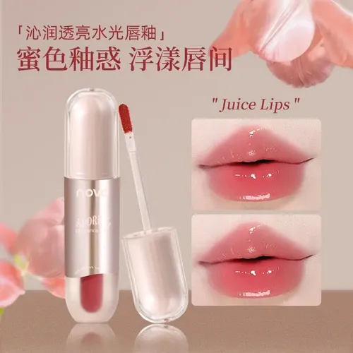 Labial Liquido Adore Radiance Lip Glaze Hidratante – By Color 01