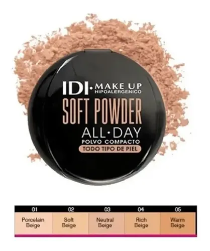 Polvo Compacto Idi Soft Powder Hipoalergenico