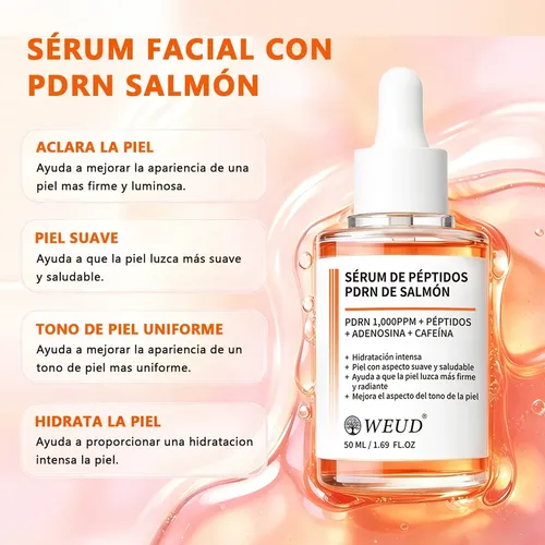 Kit Facial Coreano Firmeza Luminosidad Colágeno Pdrn Weud