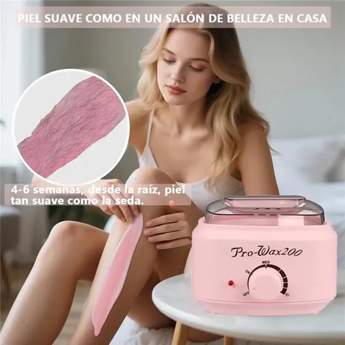 Fundidor De Cera Calentador De Cera Kit Depilacion Cera
