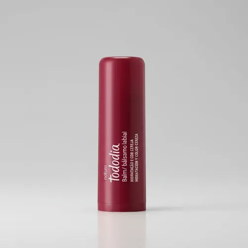 Bálsamo Labial Con Color Cereza Y Avellana Natura Tododia