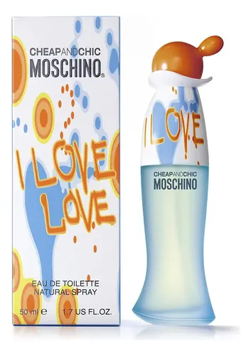 Eau de Toilette Moschino I Love Love Cheap and Chic para Mujer, 50 ml