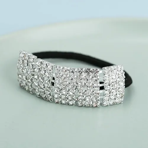 Accesorios Para El Cabello Ruihfas Coletero Con Strass X5 Pa