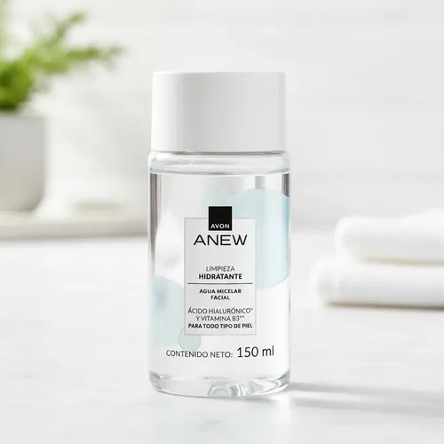 Avon Anew Agua Micelar Facial De Limpieza Hidratante 150ml