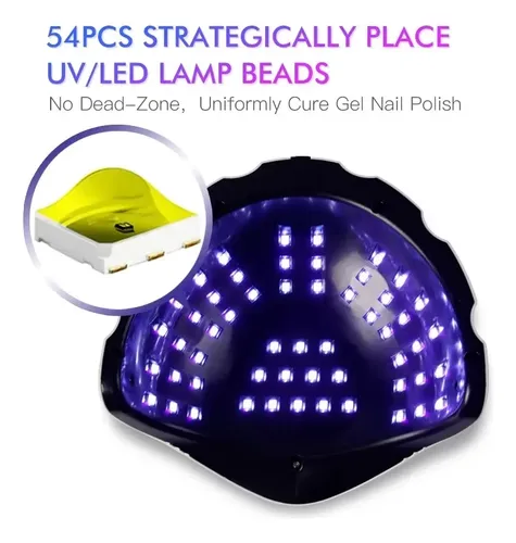 Cabina Para Uñas Profesional Uv/led 60 Leds Sun Y2 168w