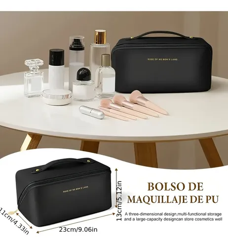 Bolsa De Viaje De Maquillaje Portátil De Gran Capacidad [