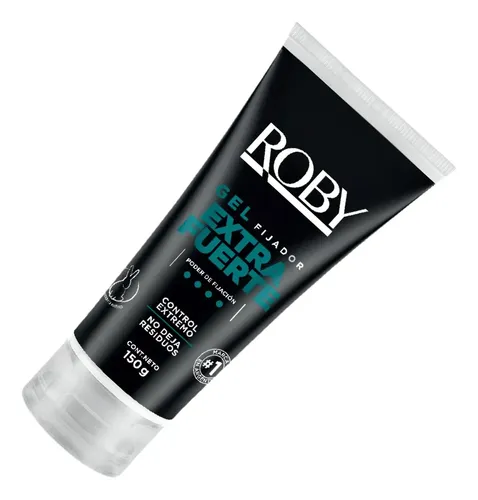 Roby Gel Fijador Extra Fuerte Control Extremo 150g