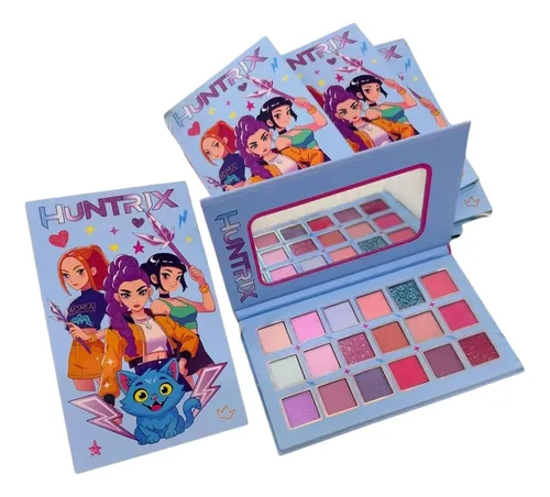 Paleta De Sombras K-pop 18 Colores Con Espejo