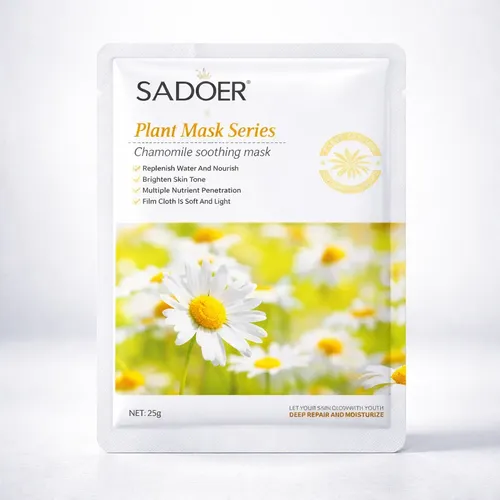 Mascarilla Facial De Camomila Sadoer Calmante E Hidratantex4