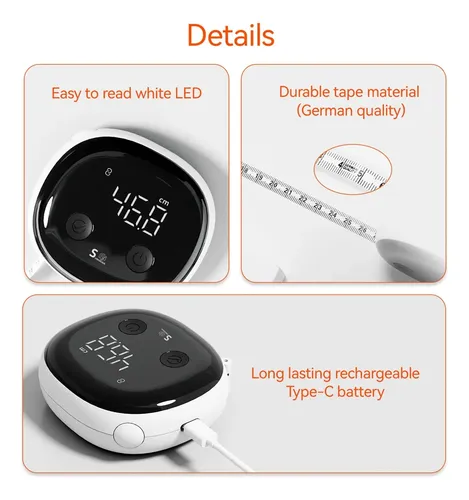 Fita Métrica Inteligente Body Con App Fitdays Mo-fs