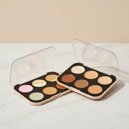Paleta De Correctores Cremosos Profesionales Mely