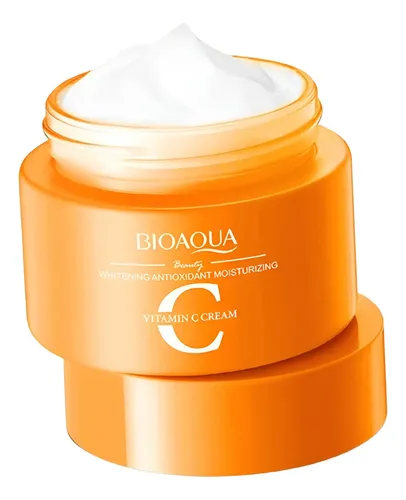 1 Pza Crema Vitamina C Bioaqua Antioxidante Whitening Momento De Aplicación Noche Tipo De Piel Normal