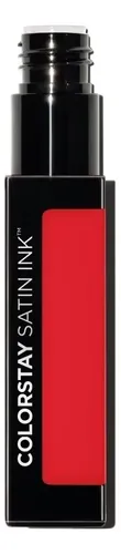 Labial Liquido Revlon Colorstay Satin Ink Liquid Lipcolor Acabado Satinado Color Fire & ice