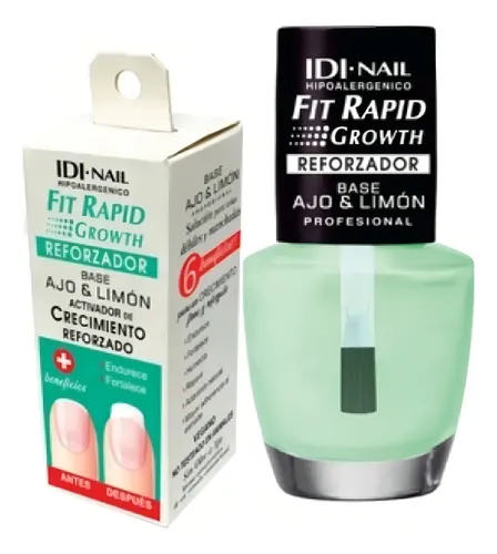 Reforzador Idi Ajo Y Limón Profesional Crecimiento Uñas 13ml Color Transparente