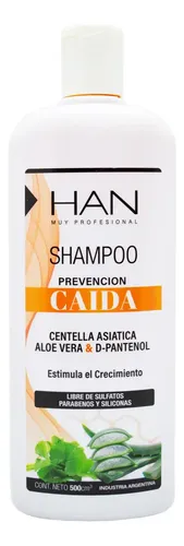 Han Prevención Caída Shampoo Estimula El Crecimiento 500ml