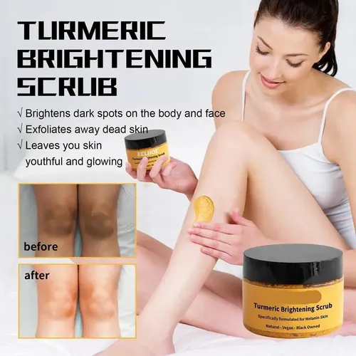 Gys 3pcs Baño Exfoliante Con Cúrcuma For Iluminar W