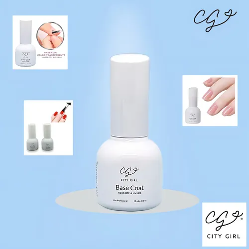 City Girl Gel Base Coat (10ml)