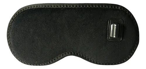 Antifaz De Ojos Con Compresión Caliente, Eléctrico, Negro Black