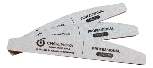 Lima de Uñas Recta Cherimoya 240320 Pack 3 Unidades