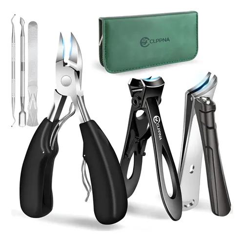 Cortauñas Clppna Set Profesional Para Uñas Gruesas Y