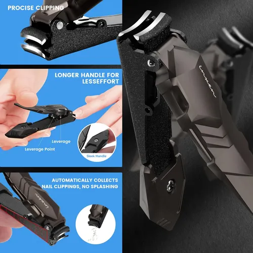 Cortaúñas Inxen Para Uñas Gruesas De Acero Inoxidable