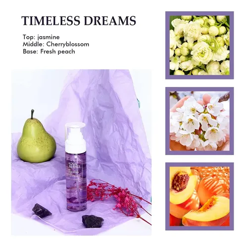 Set De Regalo Aqua Blance En Aerosol Corporal Y Bruma Aromática Para Mujer