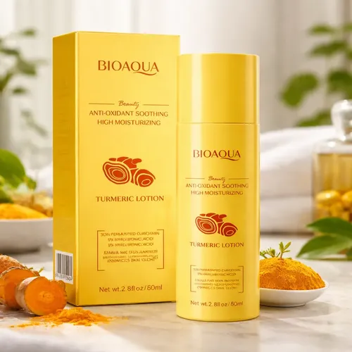 Locion Antioxidante Y Calmante Con Cúrcuma 80 Ml Bioaqua