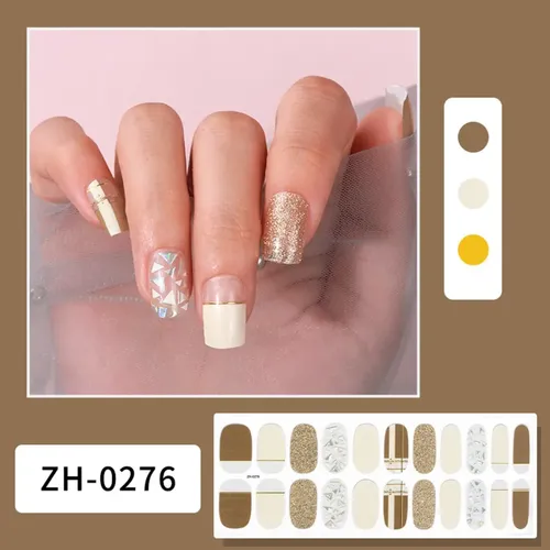 Tiras De Esmalte De Uñas En Gel Curadas (zh0276) Adhesivas E