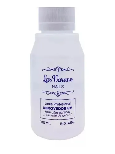 Removedor Para Uñas Semipermanentes X 100ml Las Varano