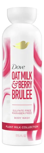 Gel De Baño Dove Plant Milk, Leche De Avena Y Bayas Brulee,