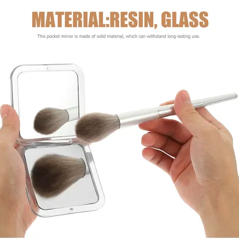 ** Espejo De Bolsillo Plegable Con Aumento De 7x For ***