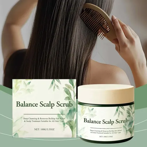 Exfoliante Natural For El Cuero Cabelludo, Tratamiento