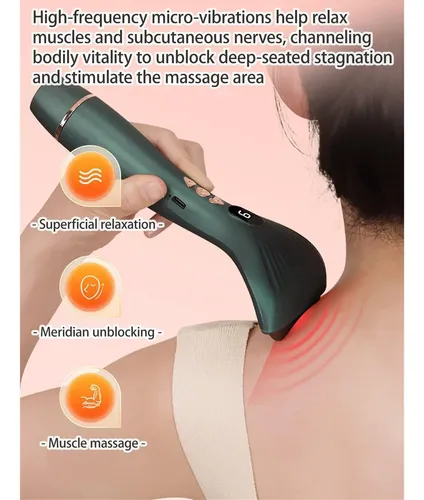Masajeador Facial Y Corporal Eléctrico Gua Sha