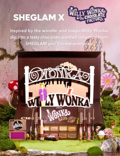 Paleta De Sombras Sheglam X Willy Wonka Chocolate Bar