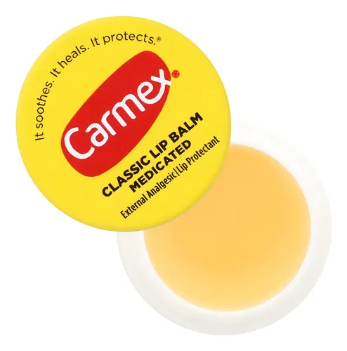 Bálsamo Labial Carmex Clásico de 7.5 g para Labios Hidratados y Protegidos