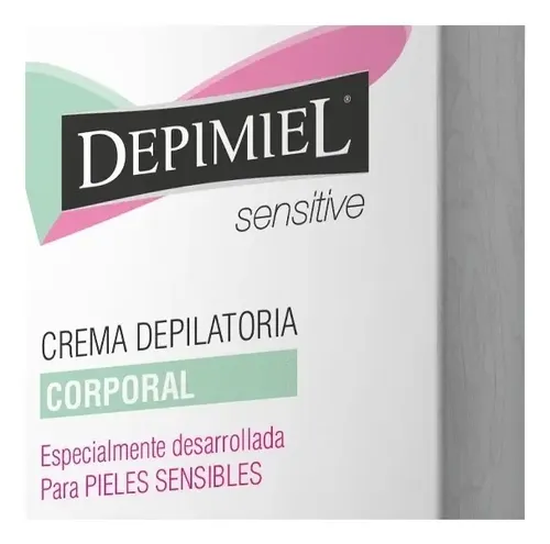 Kit Crema Depilatoria Corporal Depimiel Sensitive 120gr X3