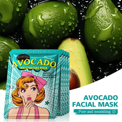 Kit 10 Mascarillas Hialurónicas Hidratantes Antioxidantes