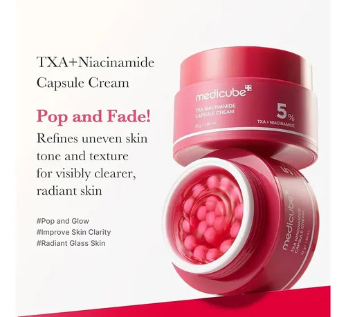 Crema Coreana Manchas Medicube Txa Niacinamide Cápsulas 55g