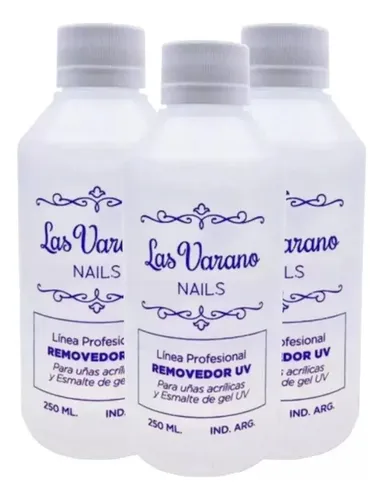 Removedor Para Uñas Semipermanentes Las Varano 250ml