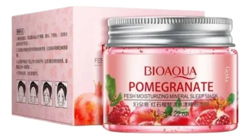 Mascarilla Nocturna Granada Hidratante 120g Bioaqua