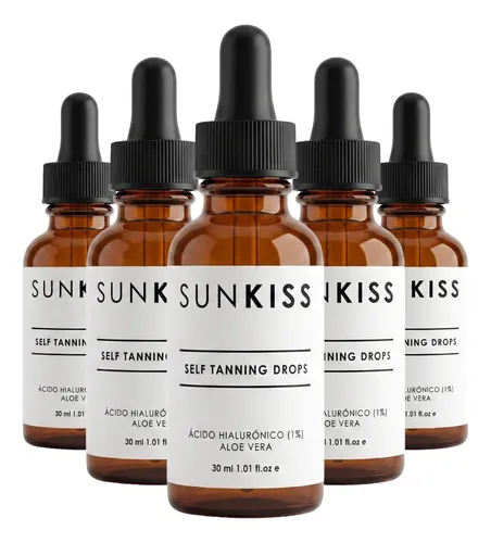 Self Tan Drops Sunkiss Bronceado Express Facil De Usar 5×4
