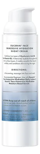 Crema De Noche Eucerin Immersive Hydration Ácido Hialurónico