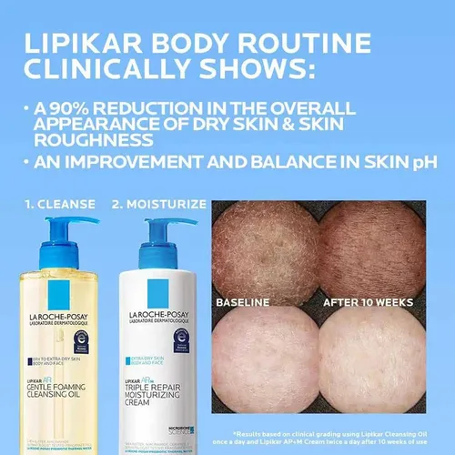 La Roche-posay Lipikar Ap+ Aceite Limpiador Suave 400ml