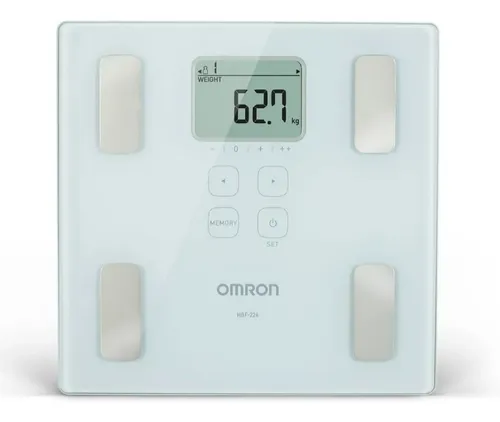 Balanza Personal Digital Baño Omron Calcula Masa Corporal Hbf-226