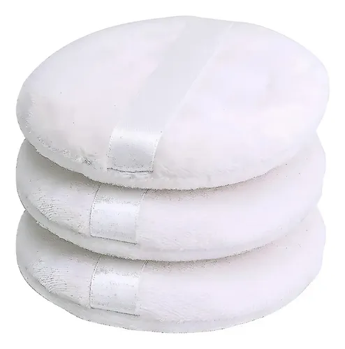 Polvo Puff Grande Lavable Para Cuerpo, 1 Unidad