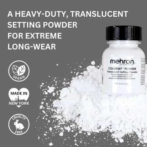 Mehron Polvo Suelto Translucido Profesional 14 G