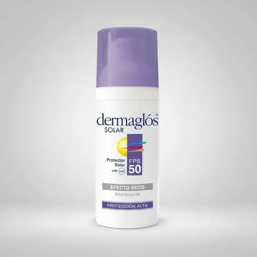 Protector Solar Facial Dermaglós Fps50 Matificante X50g