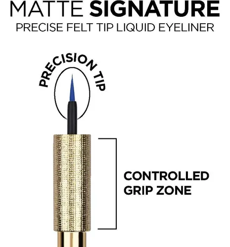 Delineador Líquido Mate Loréal Paris Matte Signature