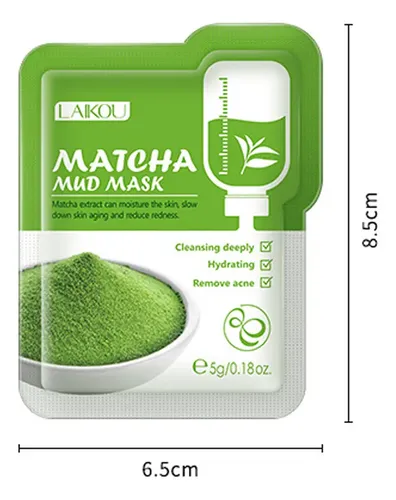 S260704 Set De Mascarillas De Arcilla Verde Matcha, 5
