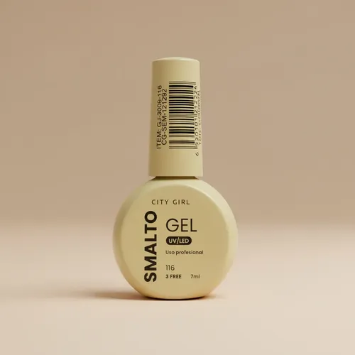 Esmalte De Uñas Profesional City Girl Smalto 7ml N116